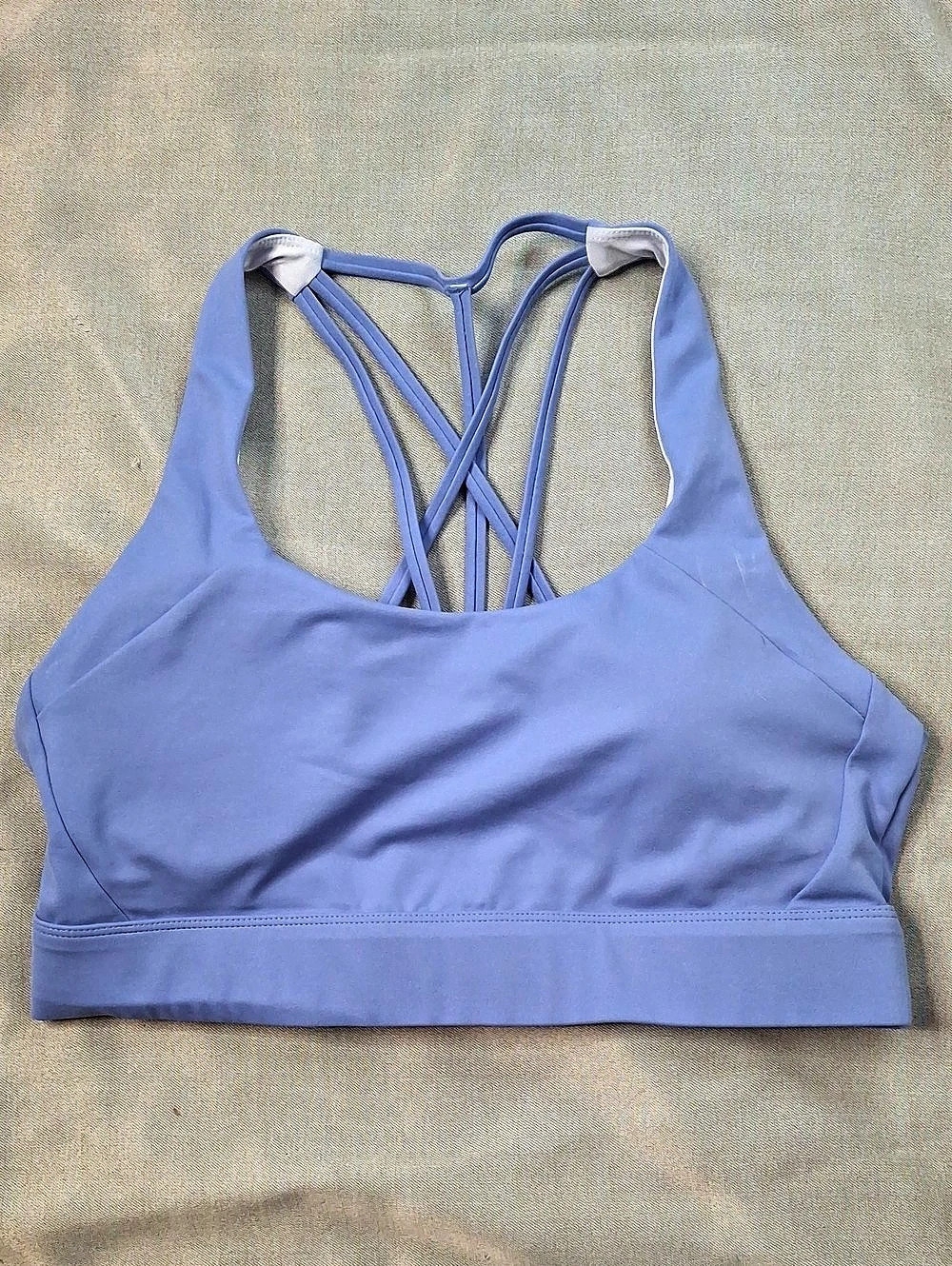 Zyia Active Light n Tight Strappy Bra Purple XXL